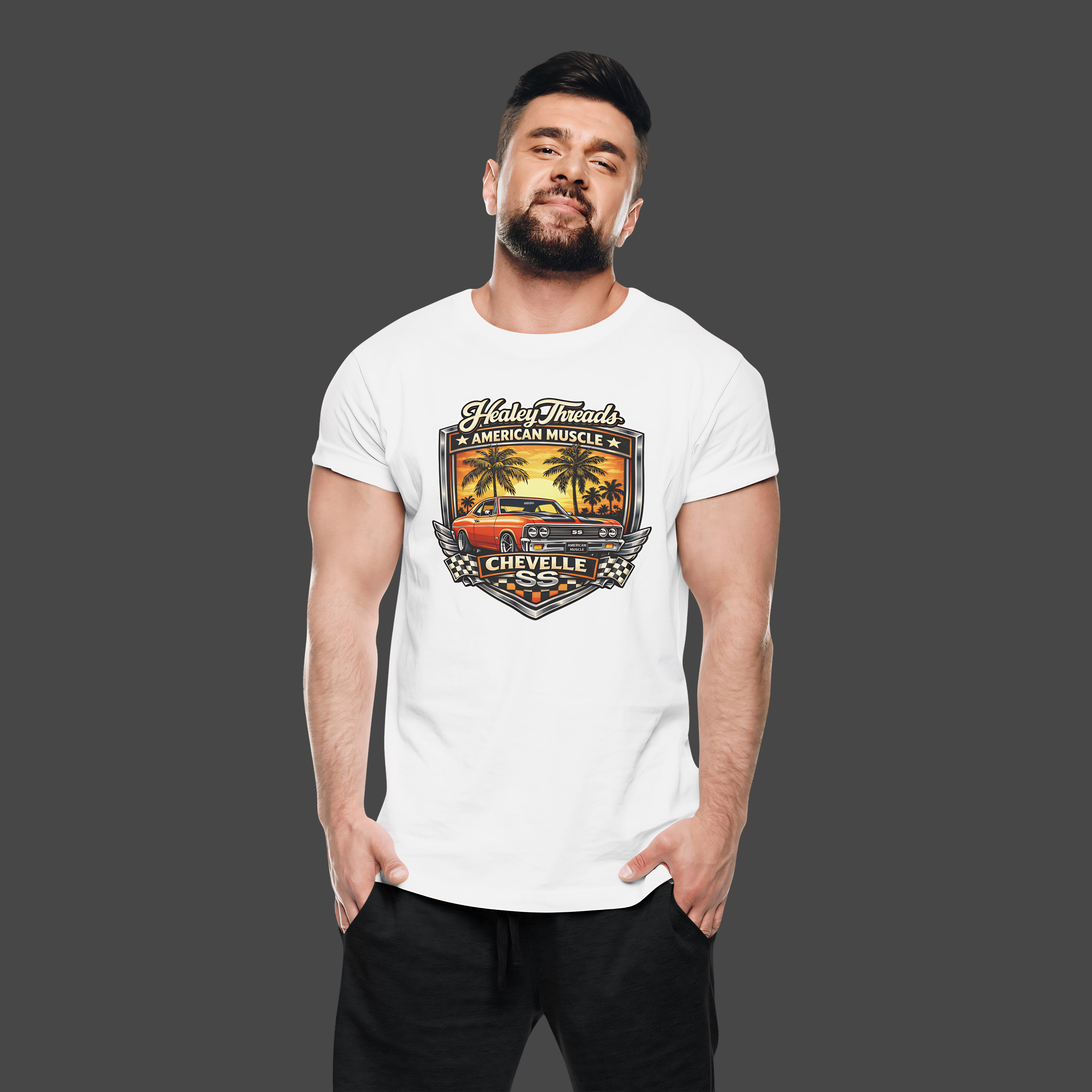 Chevelle SS T-Shirt - Healey Threads American Muscle Tee