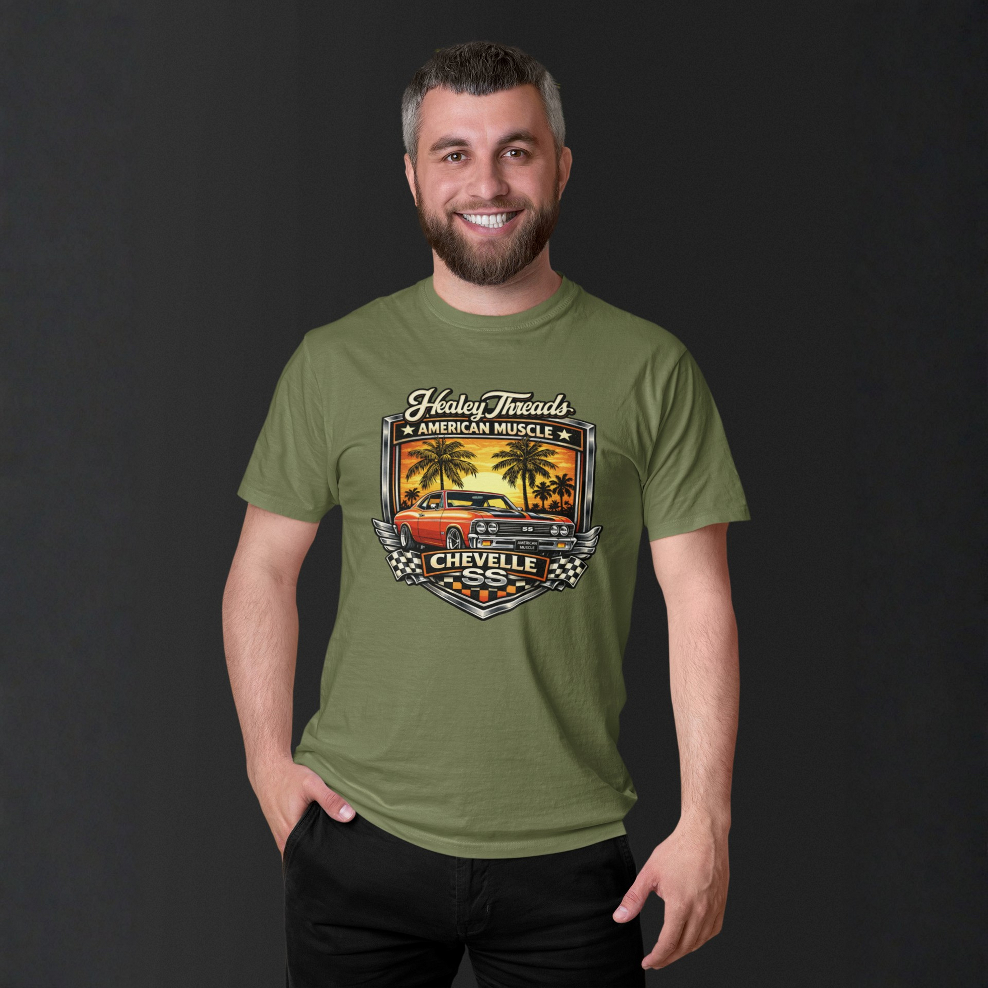 Chevelle SS T-Shirt - Healey Threads American Muscle Tee