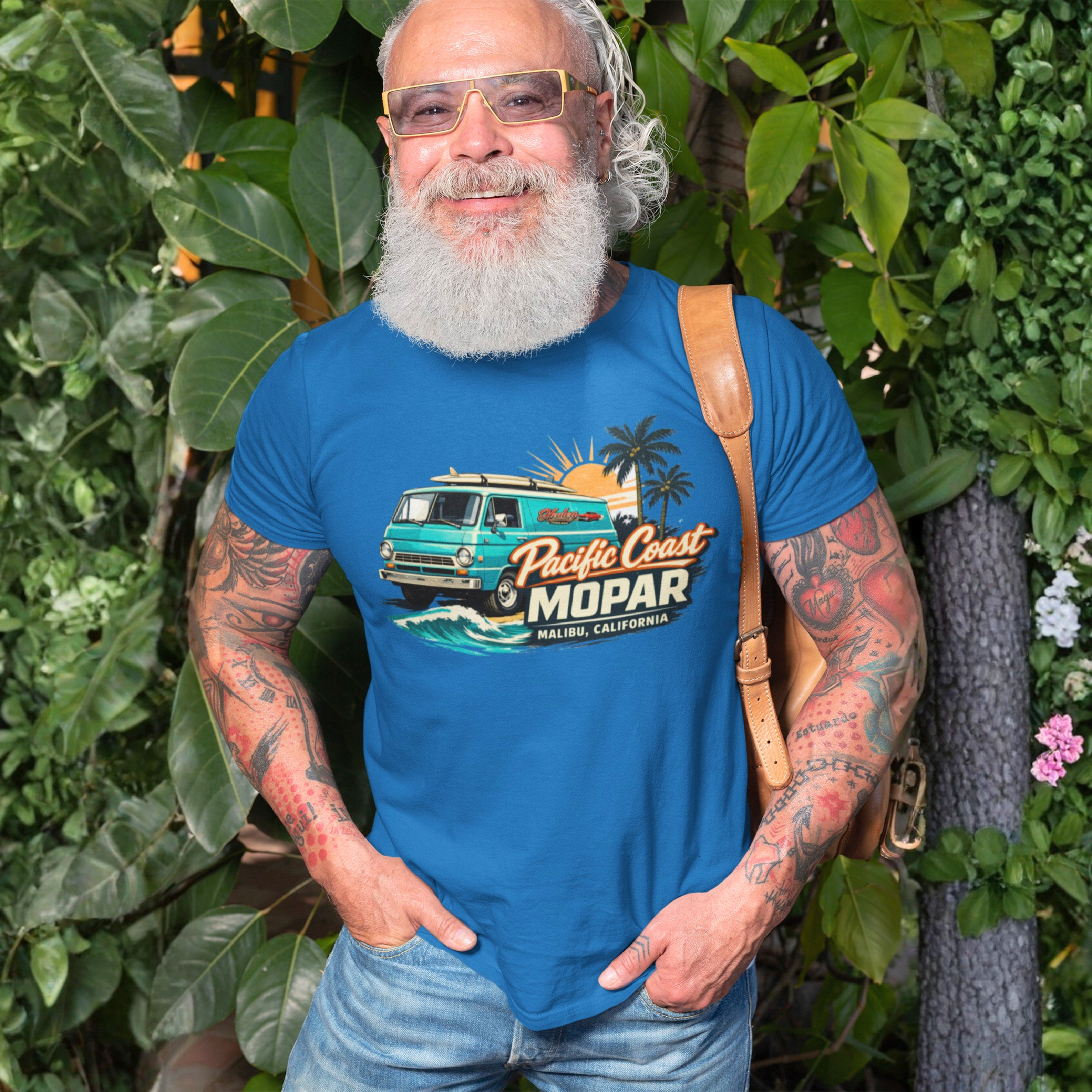 Pacific Coast Mopar Van T-Shirt - Healey Threads Tee