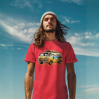 Surf's Up Retro Surf Van T-Shirt - Healey's Surf Shop Tee