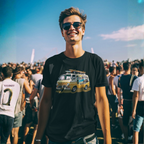 Surf's Up Retro Surf Van T-Shirt - Healey's Surf Shop Tee