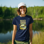 Beach Cruise Repeat T-Shirt - Retro Van Graphic Tee
