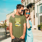 Beach Cruise Repeat T-Shirt - Retro Van Graphic Tee