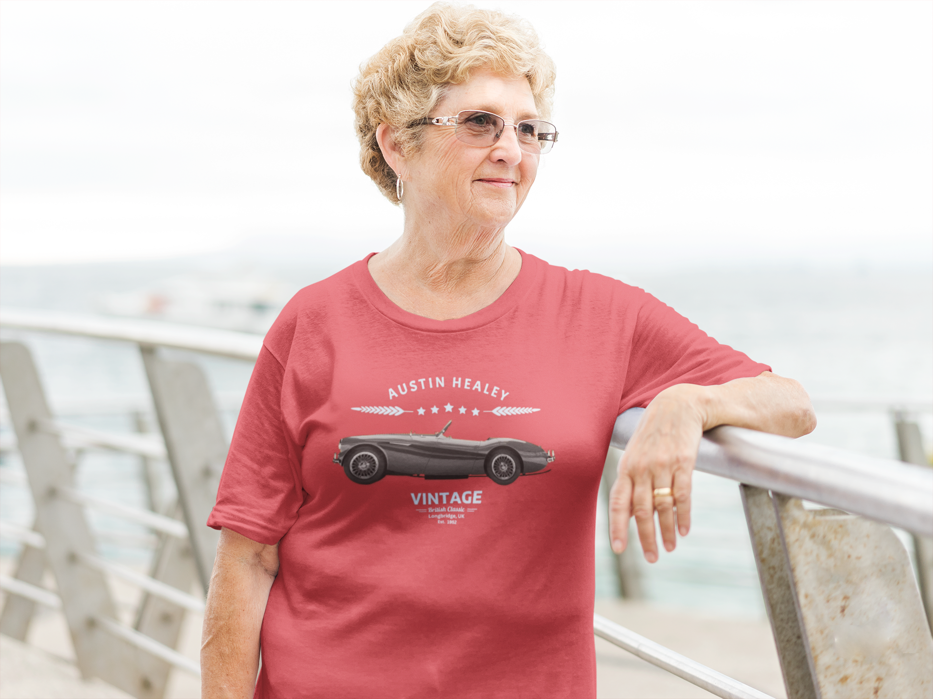 Vintage British Roadster Classic Sports Car Tee