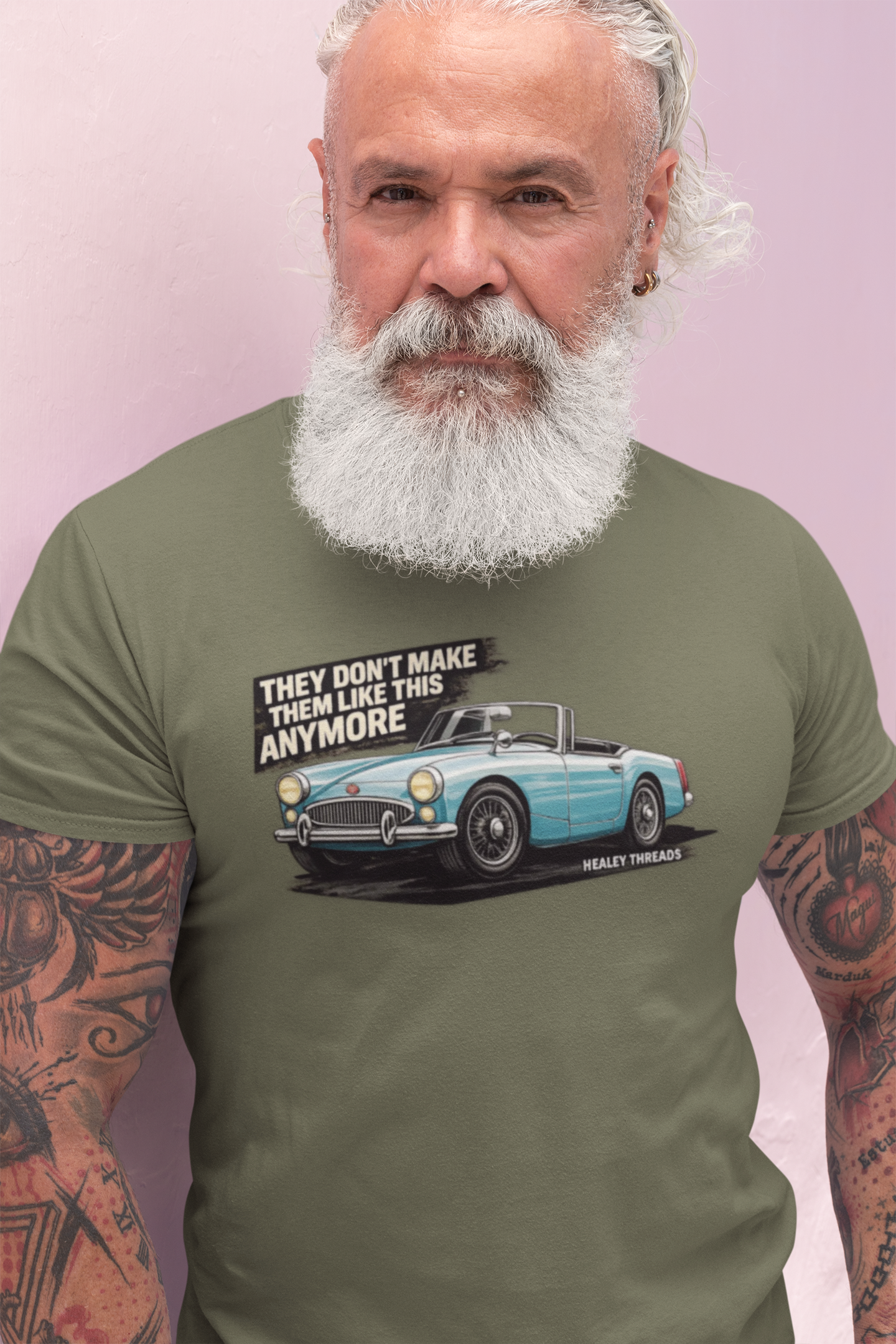 Vintage Car Graphic Tee - They Don't Make Them Like This Anymore