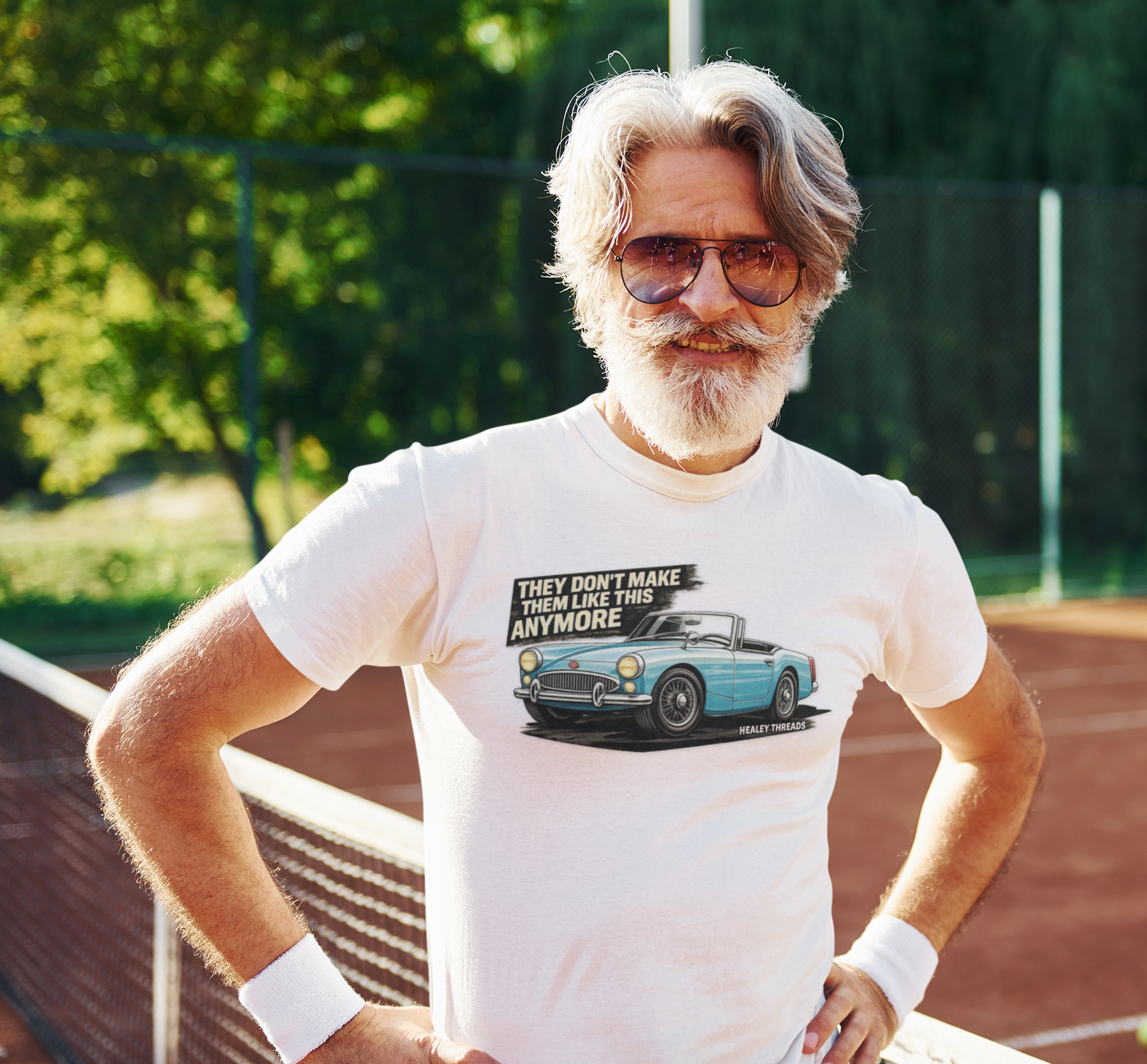 Vintage Car Graphic Tee - They Don't Make Them Like This Anymore