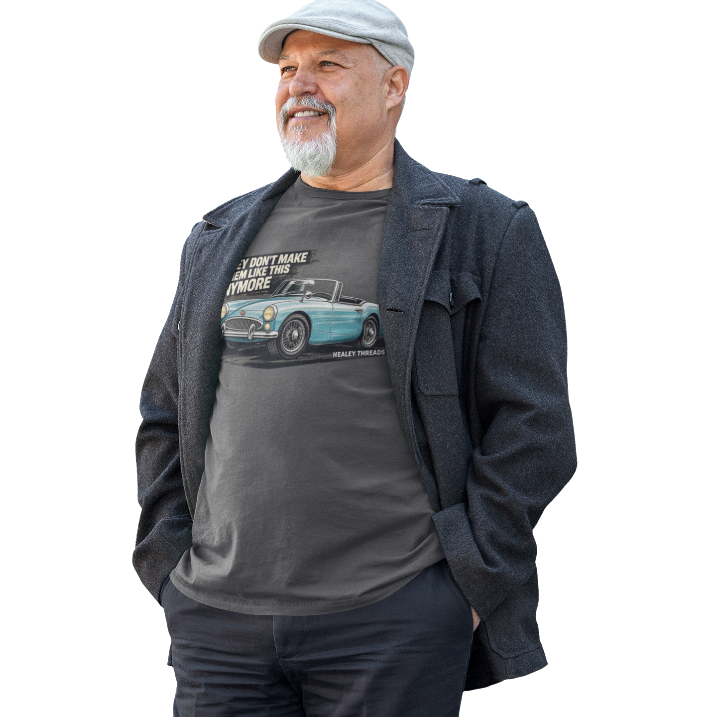 Vintage Car Graphic Tee - They Don't Make Them Like This Anymore