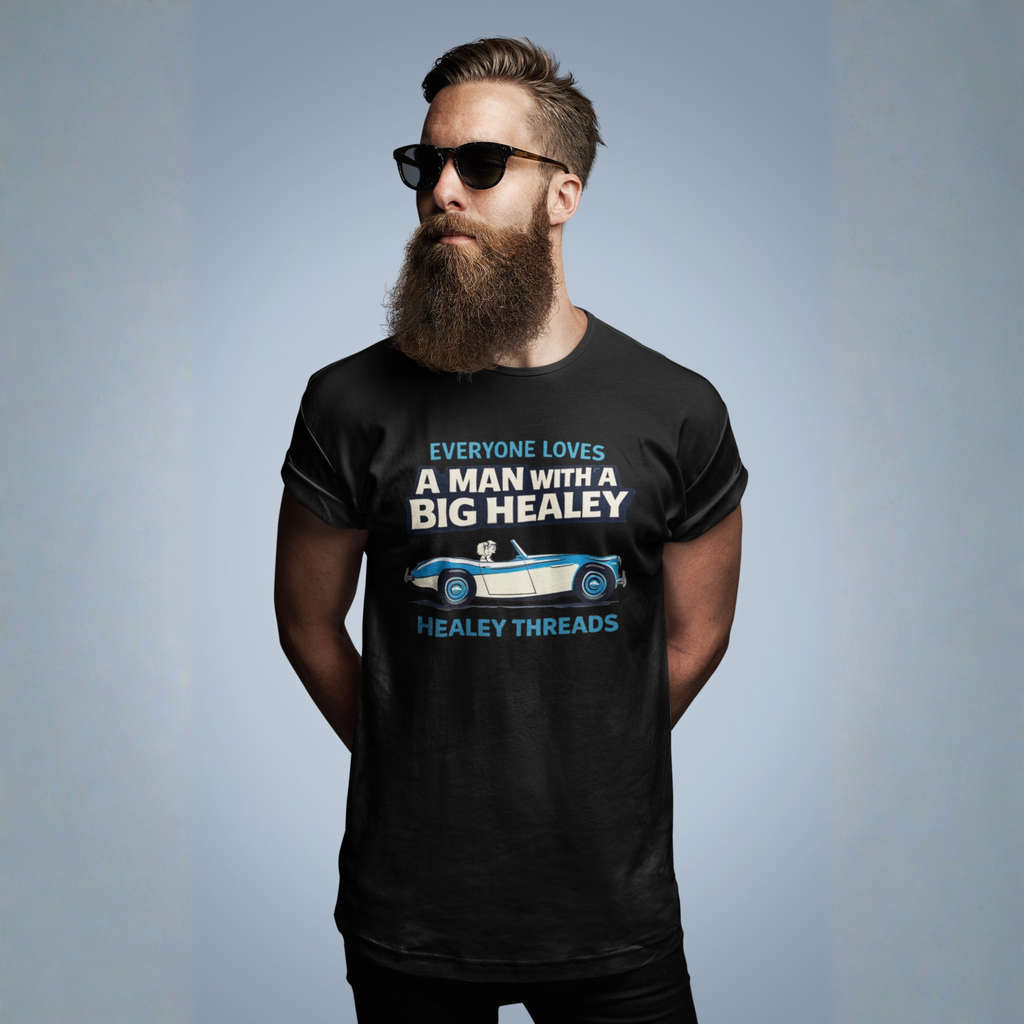 Austin Healey Gift for Men — Big Healey Graphic Tee