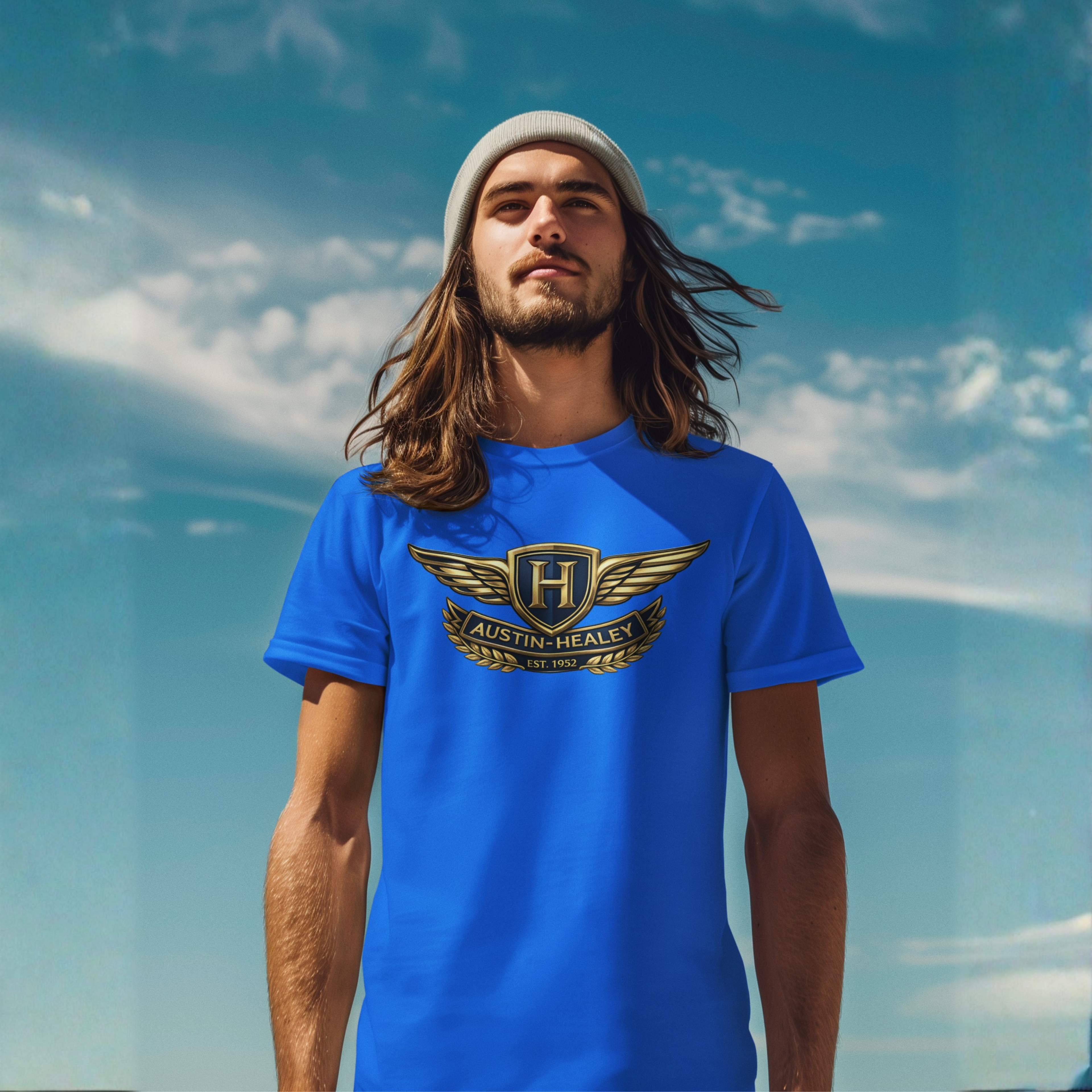 Austin-Healey T-Shirt - Vintage Emblem Graphic Tee