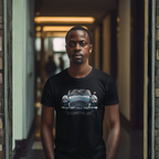 Classic Healey Car T-Shirt - Automotive Art Vintage Roadster Tee