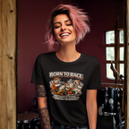 Funny Racing T-Shirt - Born to Race - Healey Threads Tee