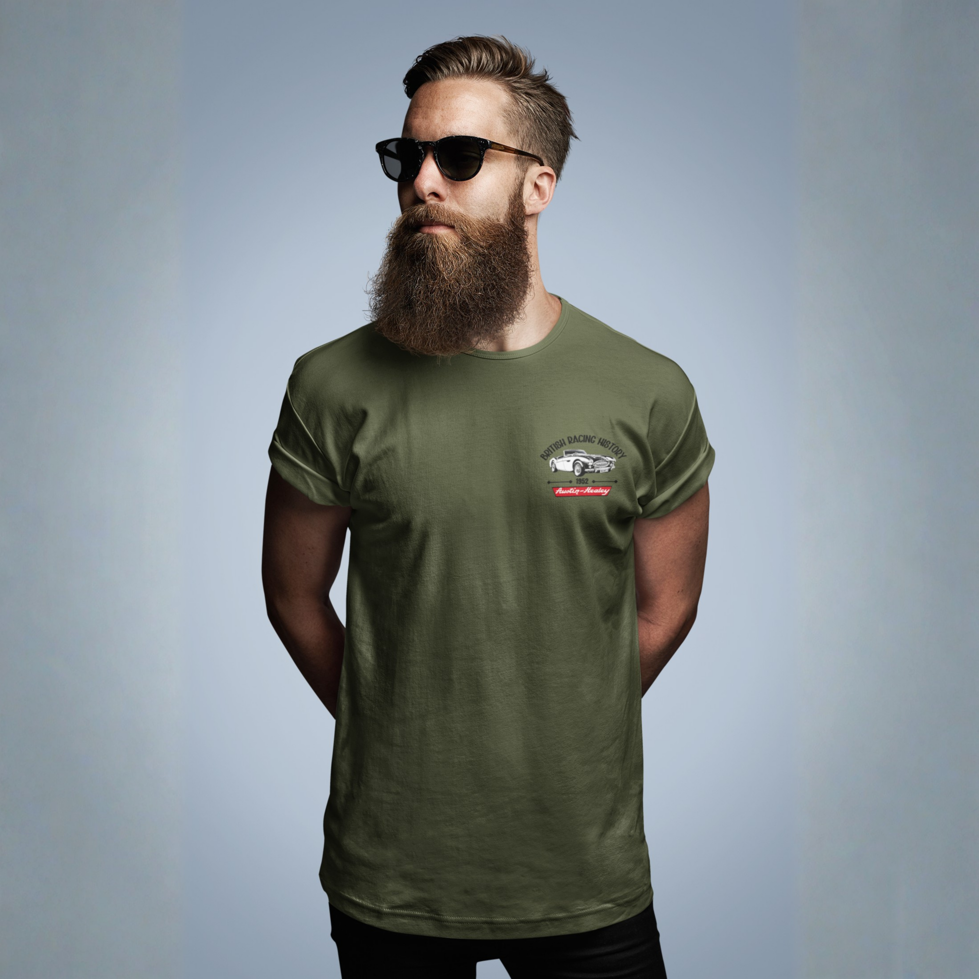 British Racing History Roadster Tee | Vintage Car Shirt