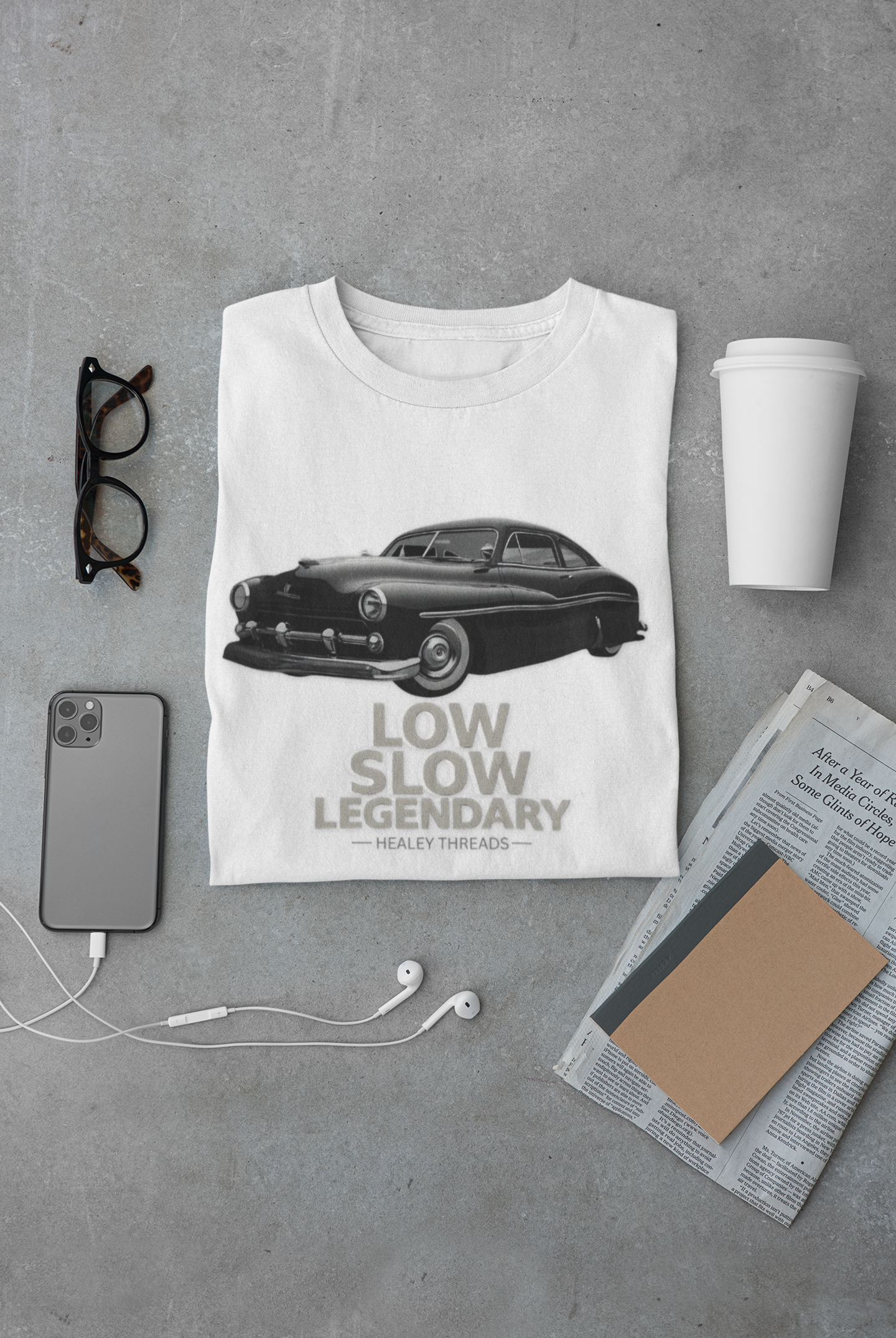 Low Slow Legendary Tee | Classic Lead Sled Car Shirt