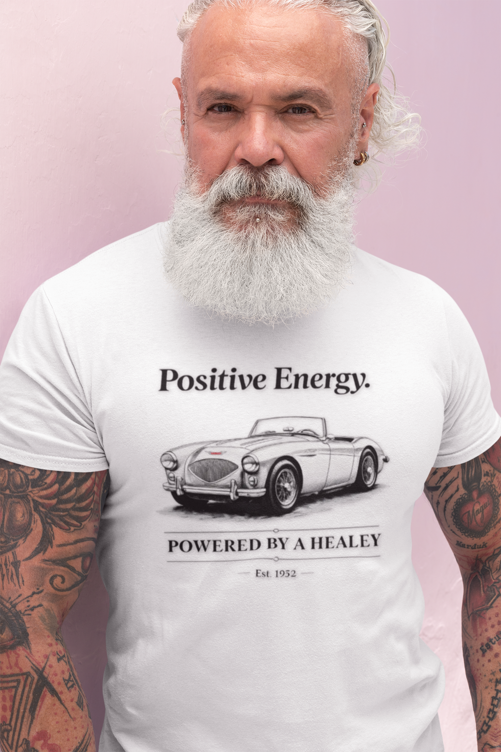 Positive Energy Vintage Roadster Tee | Classic Car T-Shirt