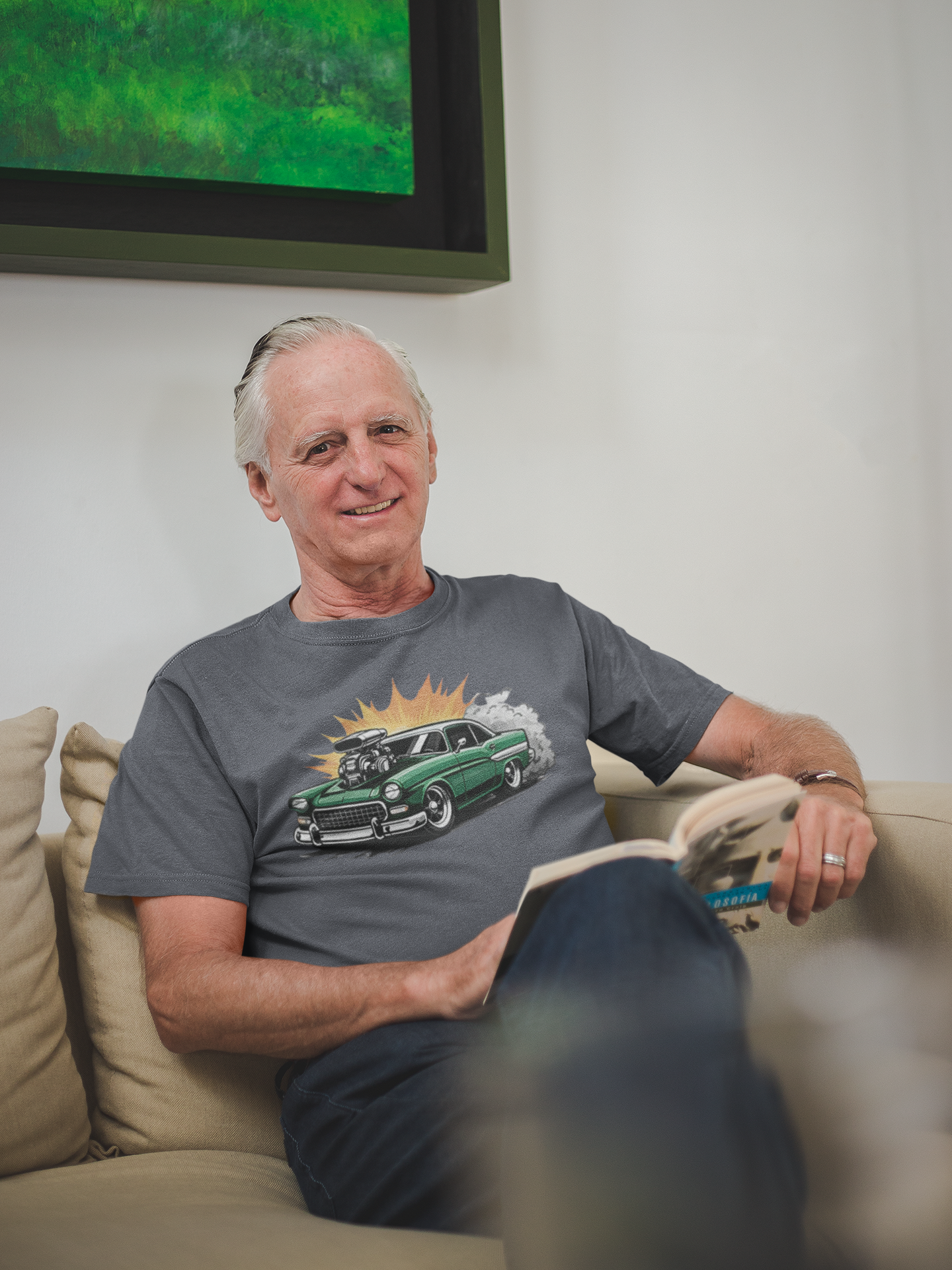 Blown Engine Hot Rod Tee | Retro Muscle Car Graphic Shirt