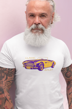 Retro Pop Art Roadster Tee | Bold Vintage Sports Car Shirt