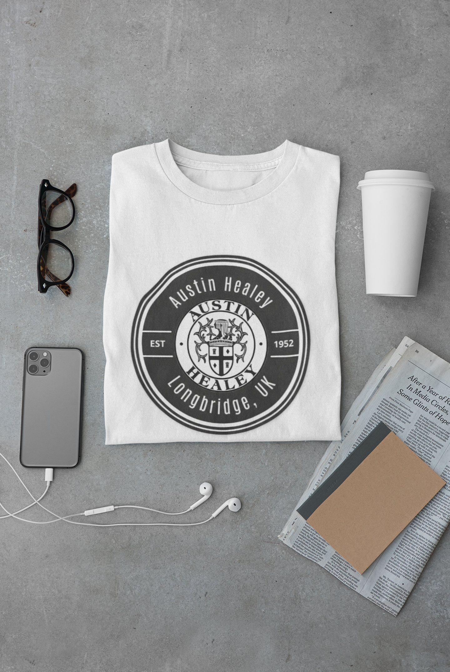 Austin Healey T-Shirt - Vintage Graphic Tee - Est. 1952 Shirt
