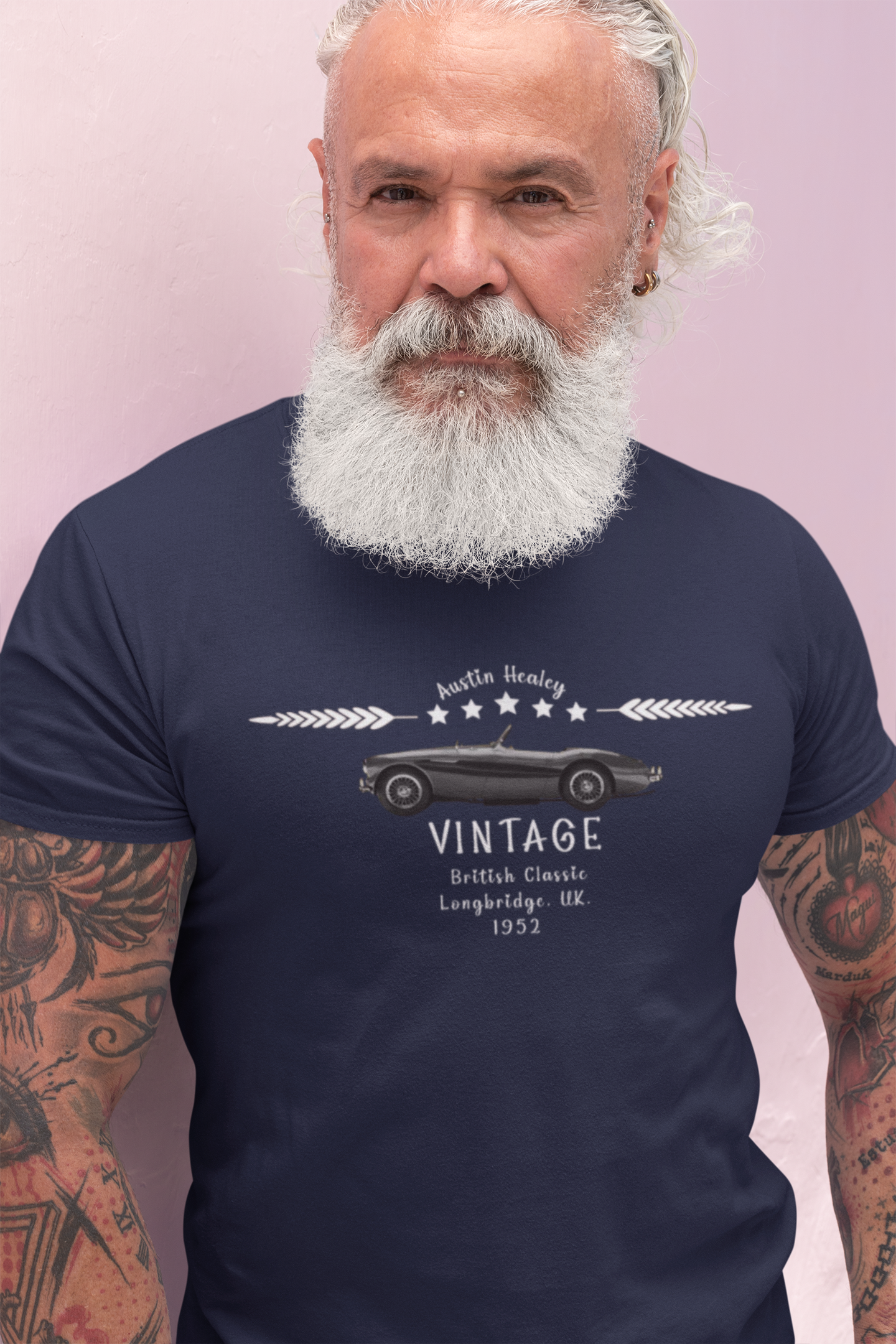Copy of Austin Healey Classic Car T-Shirt -British Roadster Shirt