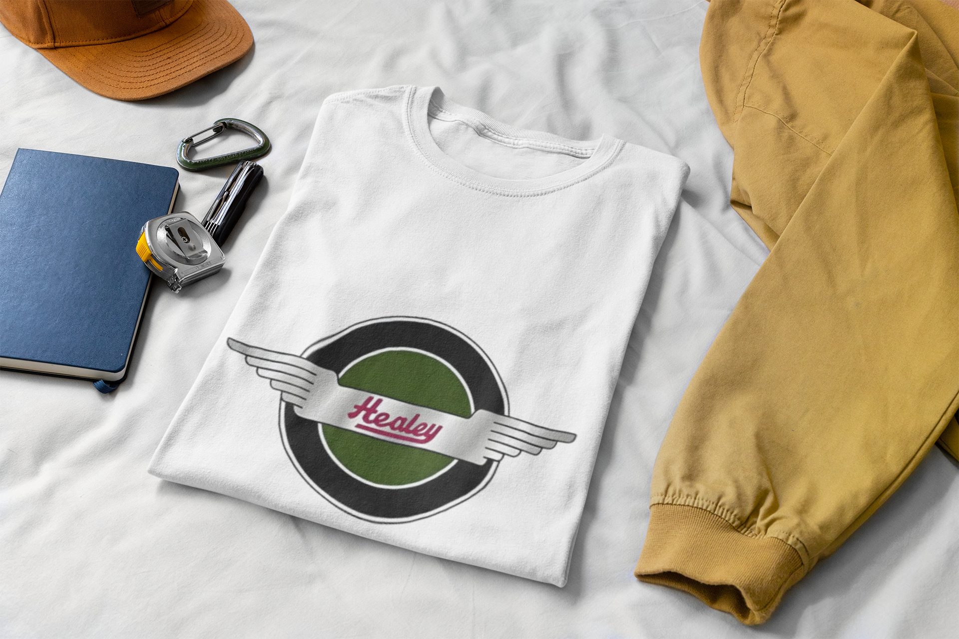 Vintage Healey Badge Tee | Classic Car Enthusiast Gift