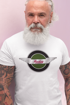 Austin-Healey Heritage Emblem Tee – UK Classic Car T-Shirt