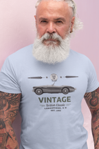 Vintage British Roadster T-shirt | Classic Car Badge Gift Tee