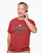 Vintage British Roadster T-shirt | Classic Car Badge Gift Tee