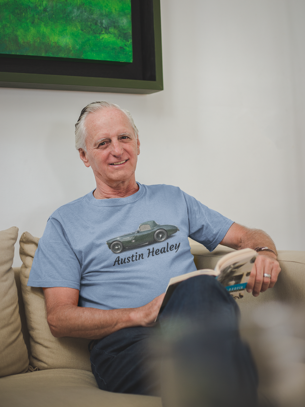 Classic British Roadster Tee | Vintage Sports Car Gift