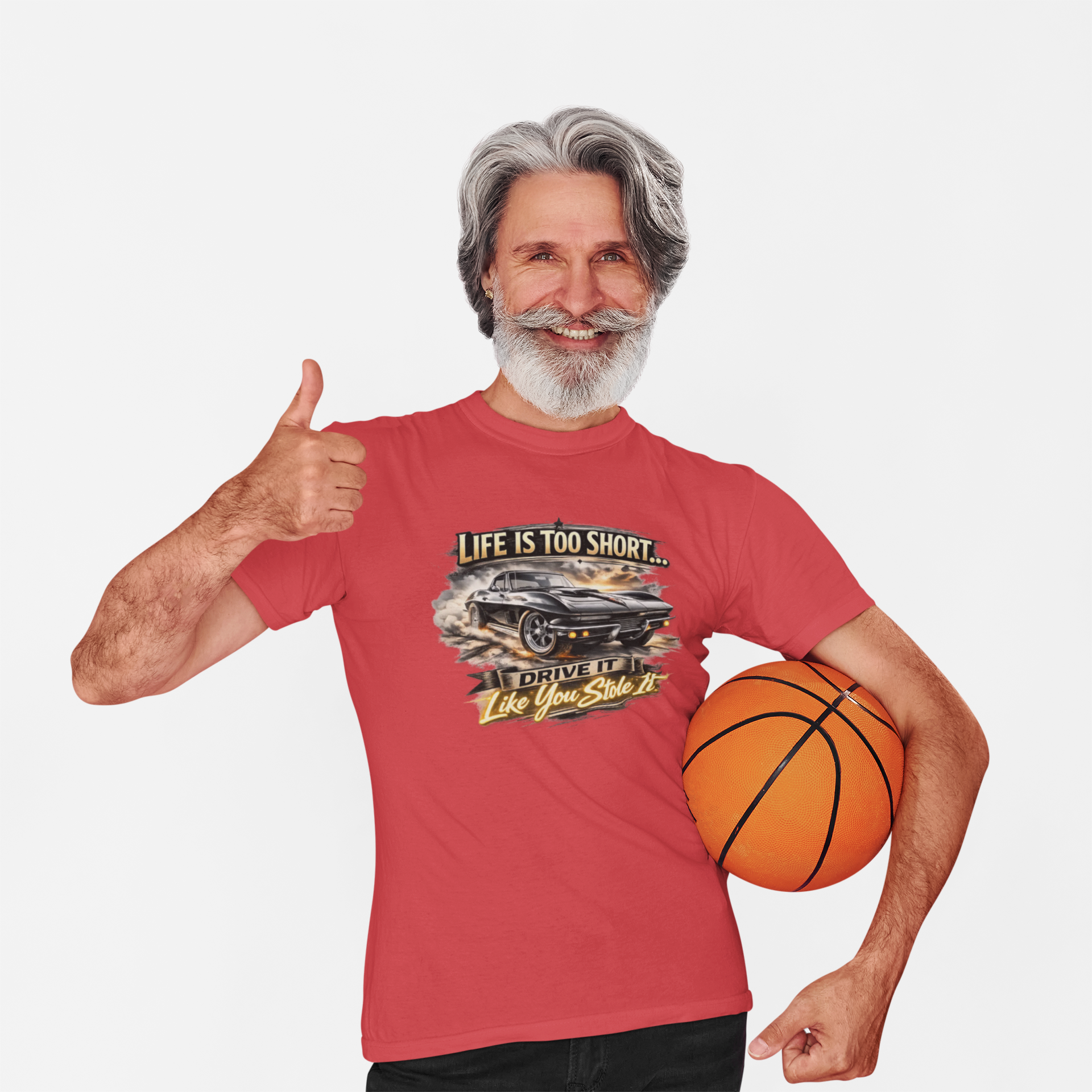 Life Is Too Short Classic Muscle Car Tee | Retro Gift Shirt