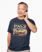 Vintage VW Camper Van T-Shirt - Van Life Legends 1962 Tee