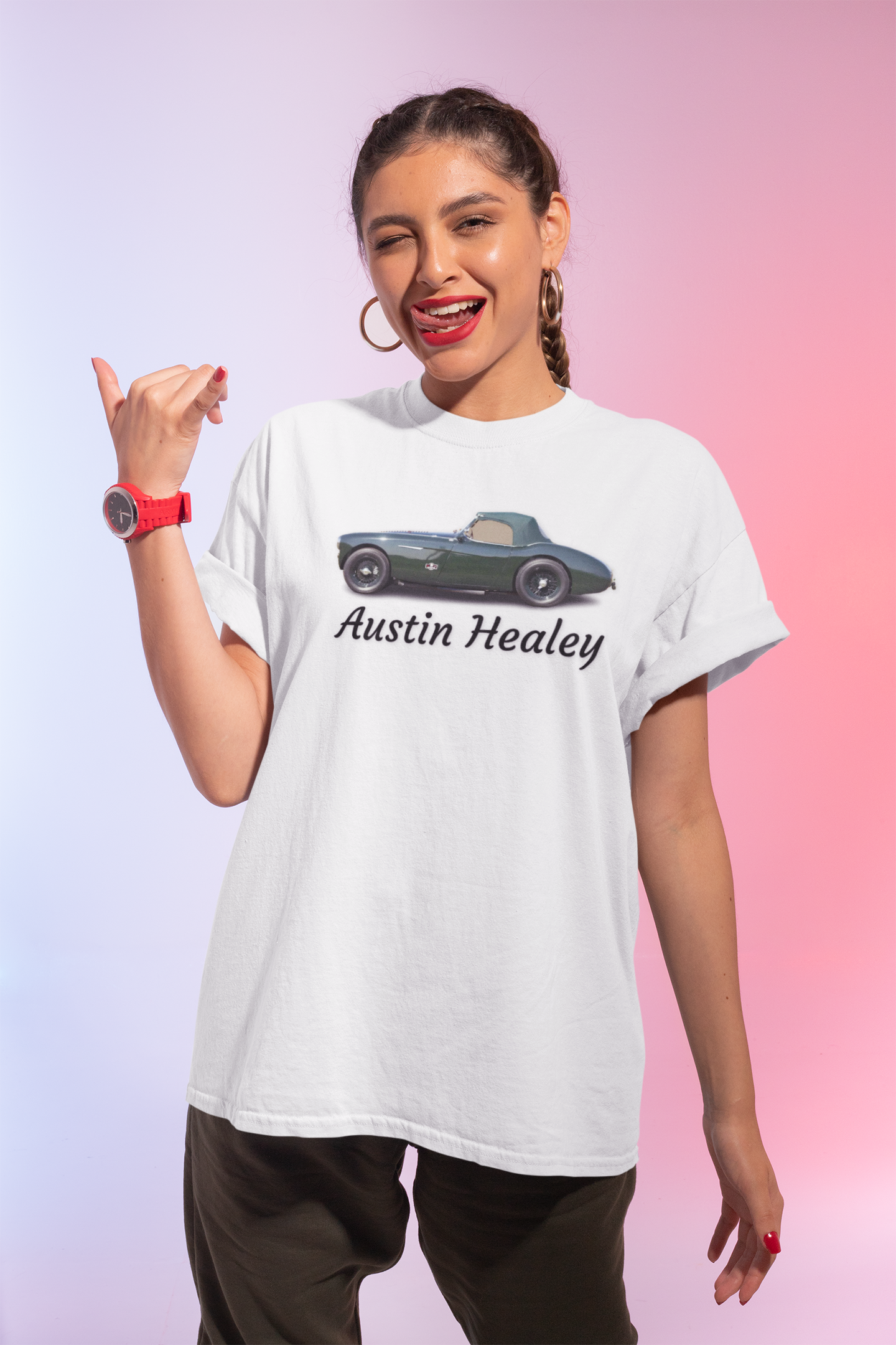 Austin Healey T-Shirt - Classic British Roadster Tee