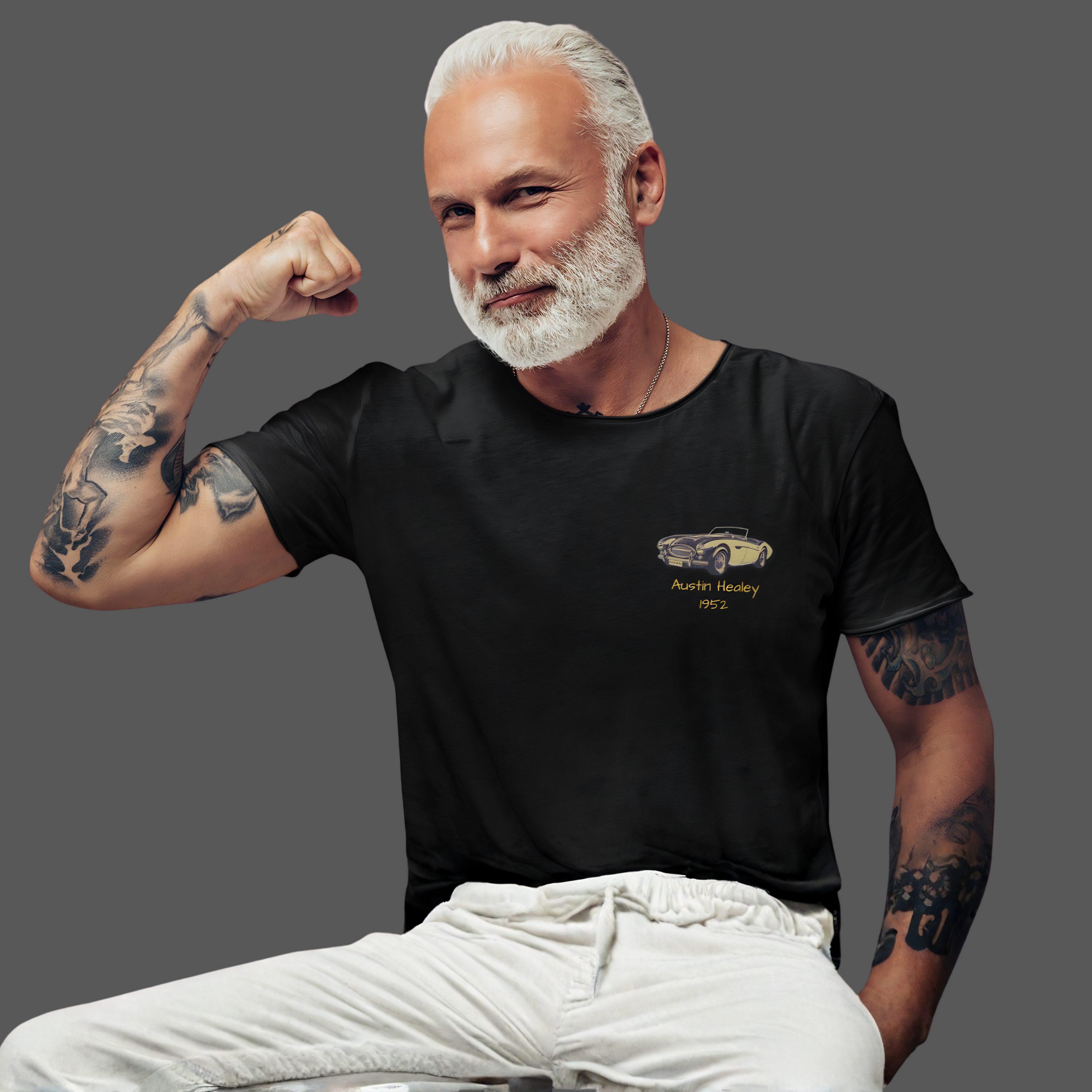 Austin Healey 1952 T-Shirt - Vintage British Sports Car Tee
