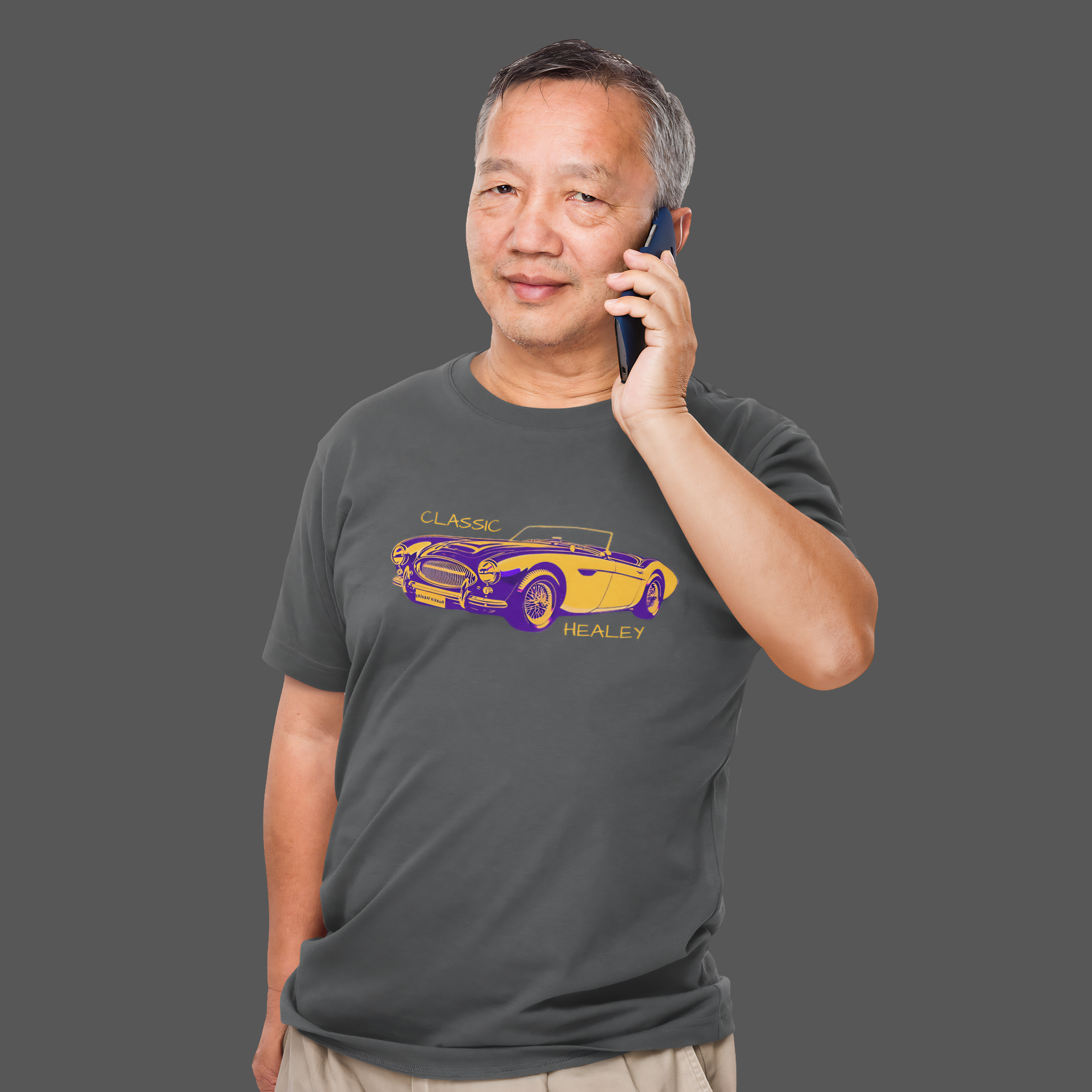 Retro Pop Art Roadster Tee | Bold Vintage Sports Car Shirt