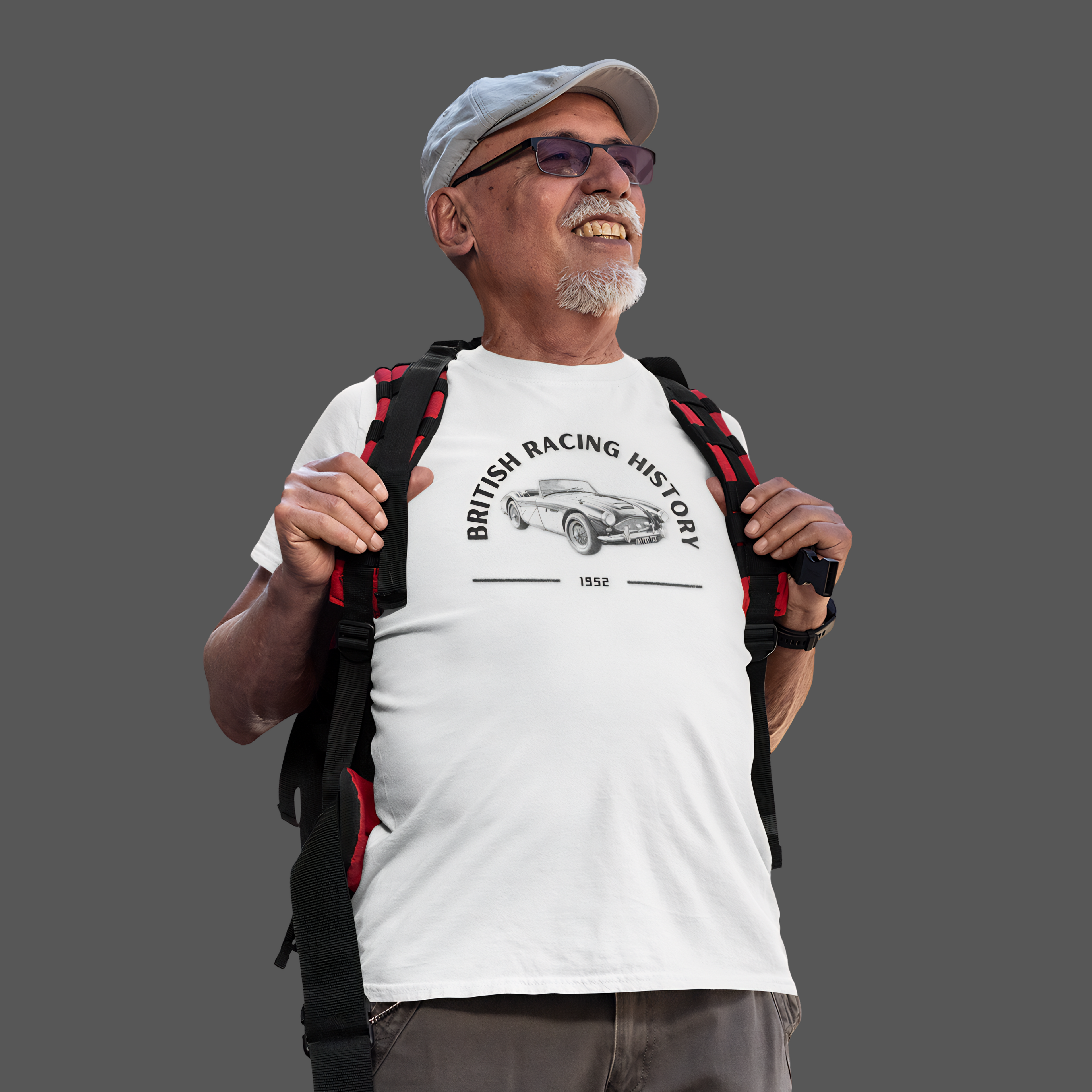 British Racing History Roadster Tee | Vintage Car Shirt