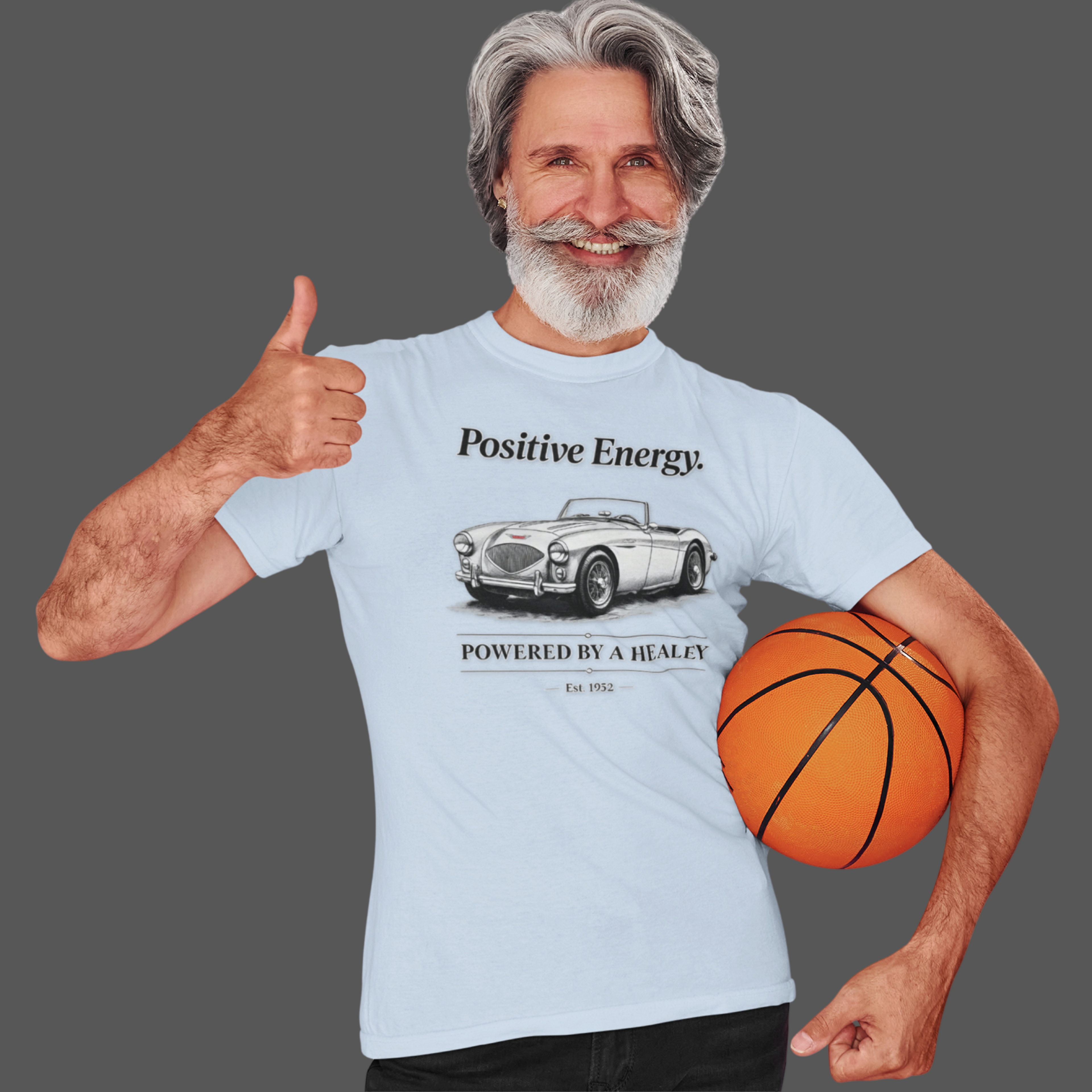 Positive Energy Vintage Roadster Tee | Classic Car T-Shirt