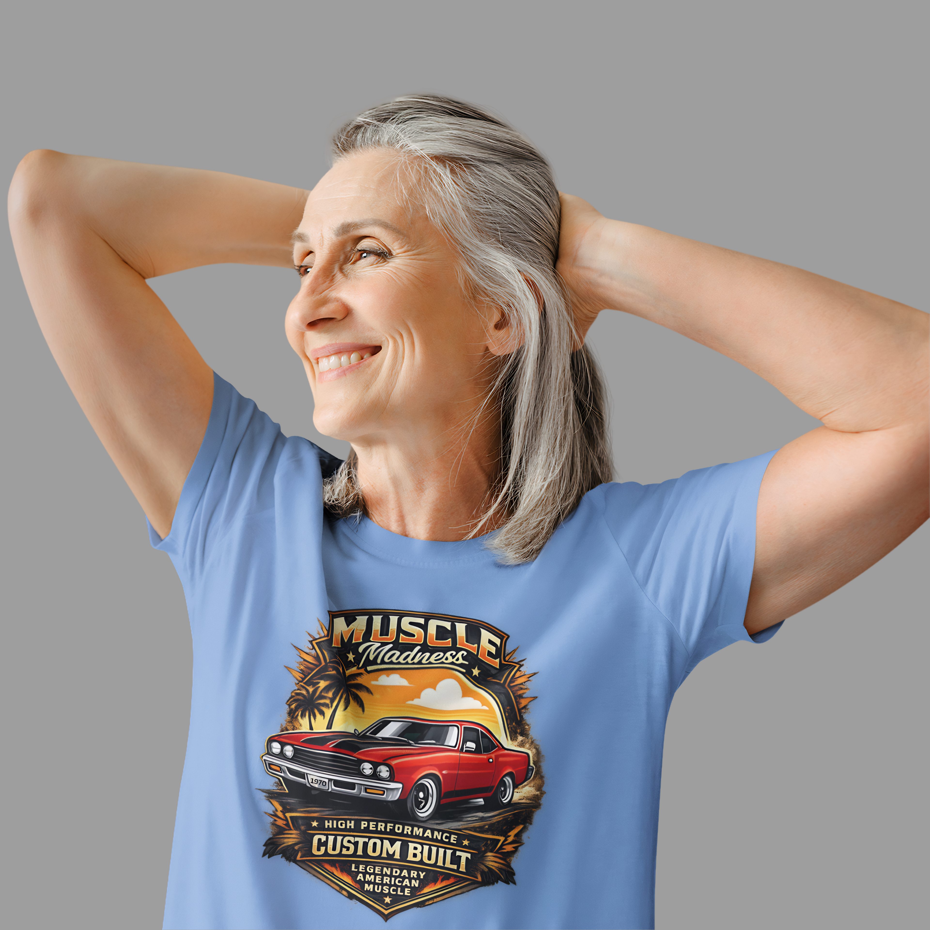 Muscle Madness Tee | Custom Built American Muscle Car T-Shirt