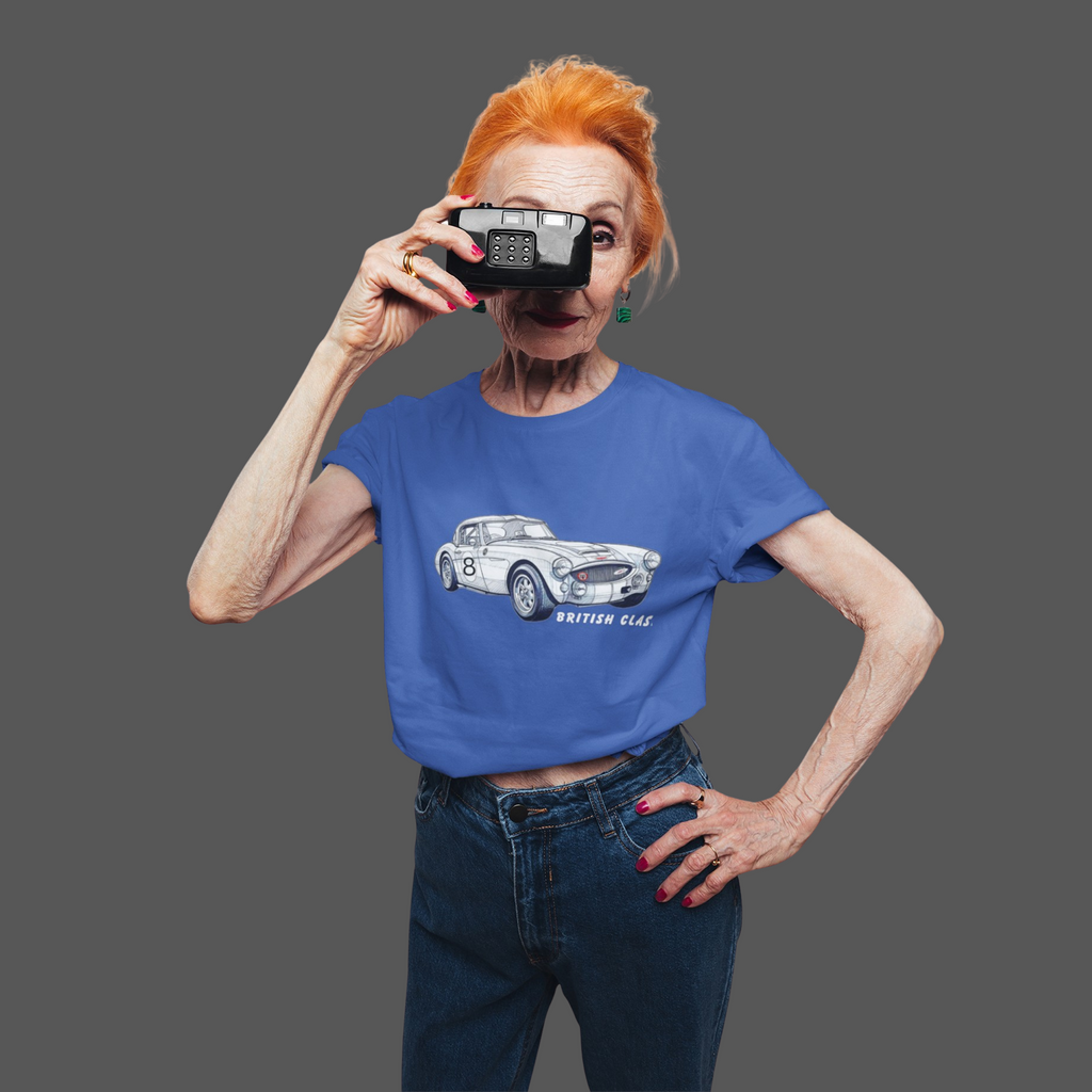 British Classic Roadster Tee | Vintage Racing Car Shirt