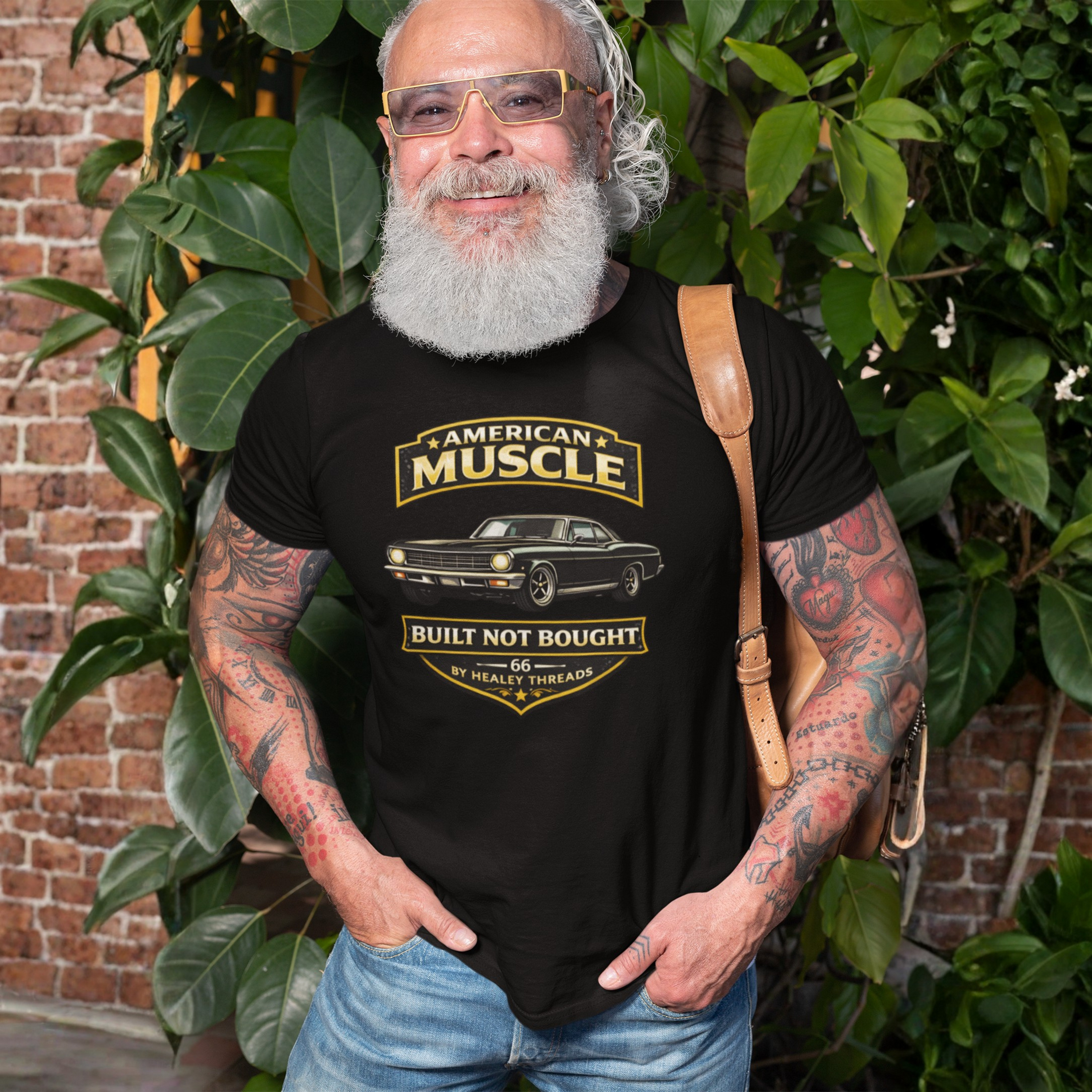 Built Not Bought American Muscle Tee | Classic Car T-Shirt