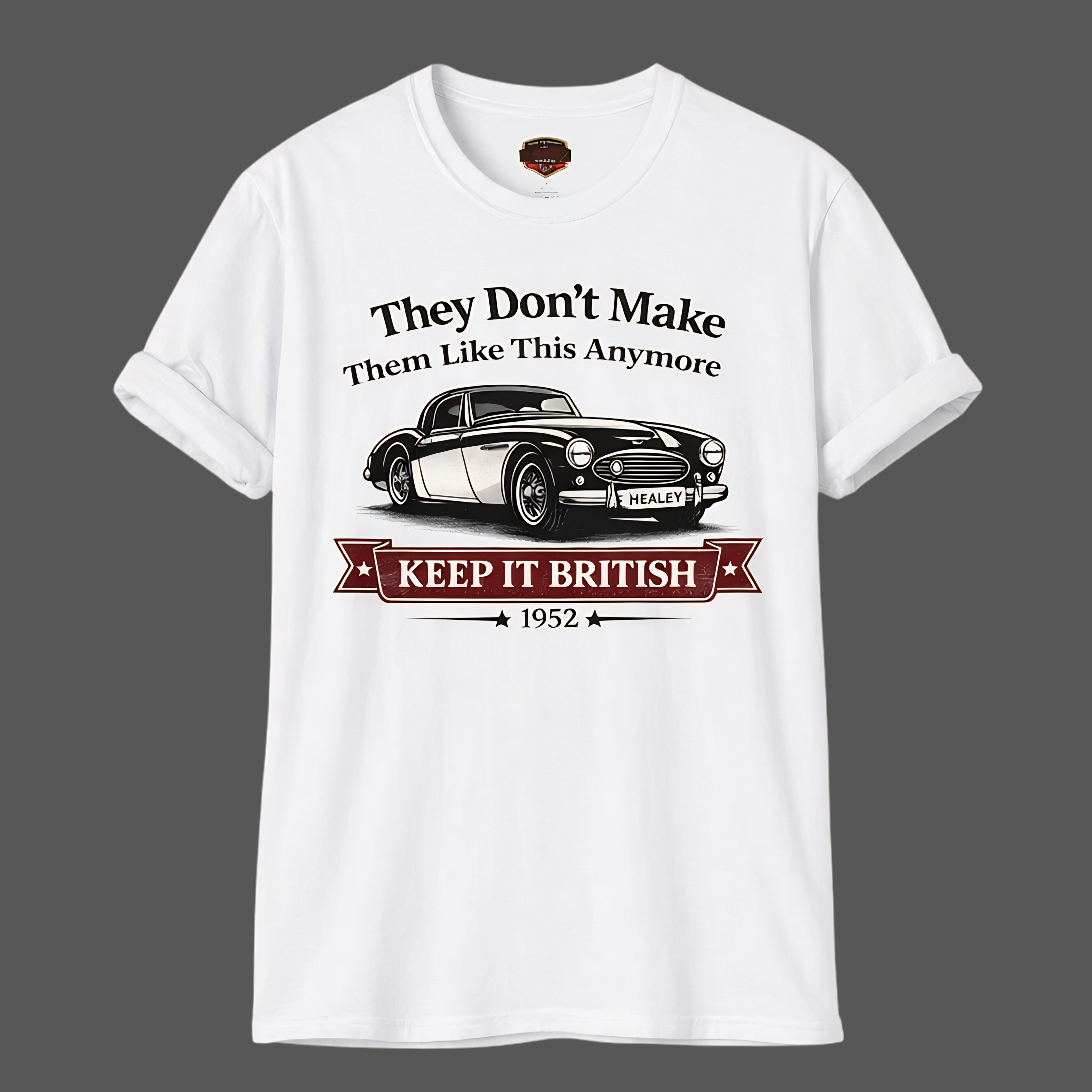 Austin Healey T-Shirt - Keep It British - 1952 Roadster Tee