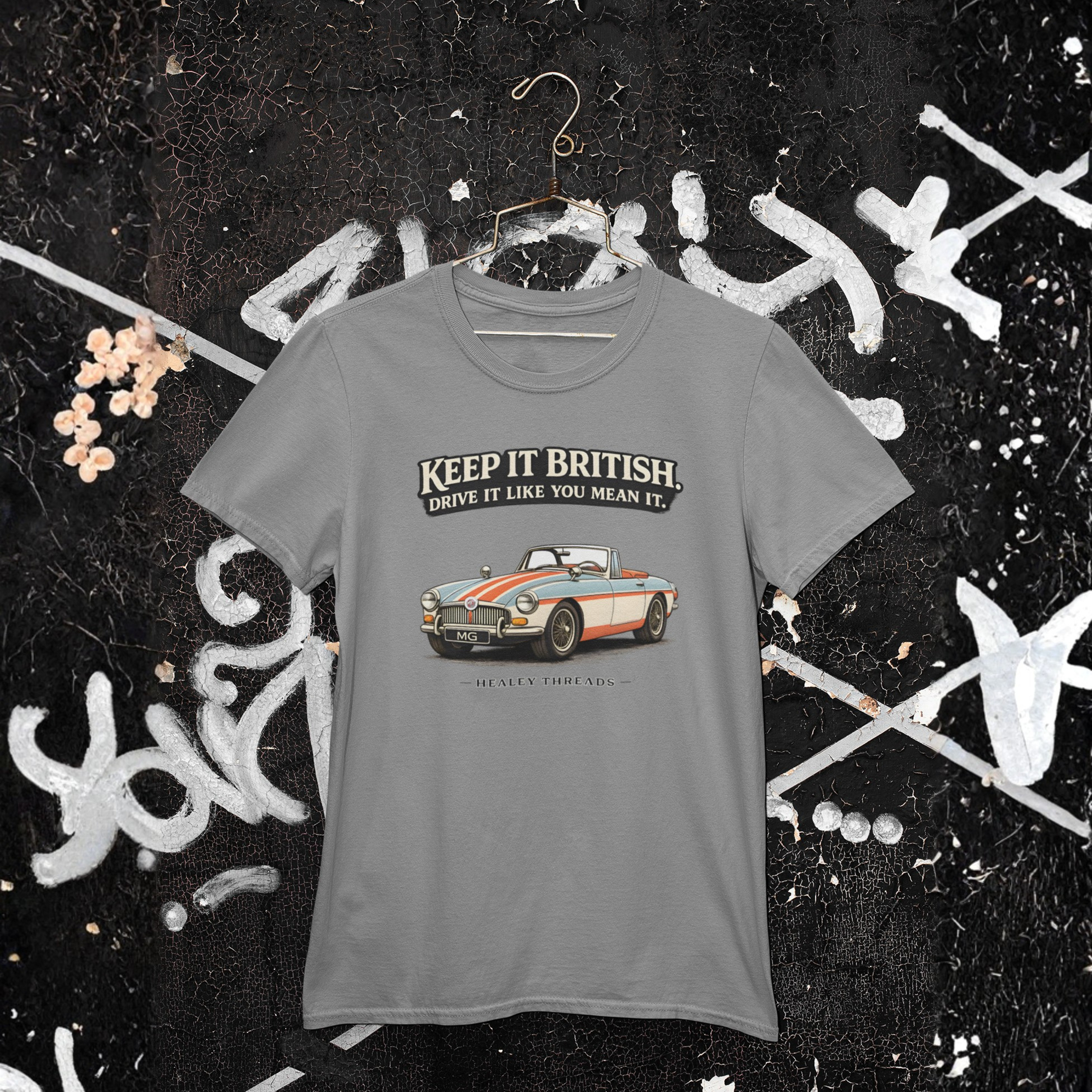 Keep It British Roadster Tee | Vintage Sports Car Shirt