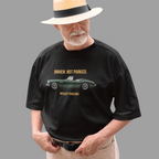Classic Car Lover Gift Shirt - Driven Not Parked Healey Tee