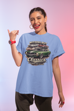 Classic Car T-Shirt - Nothing But Classics Back When Cars Had Soul