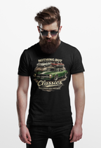 Classic Car T-Shirt - Nothing But Classics Back When Cars Had Soul