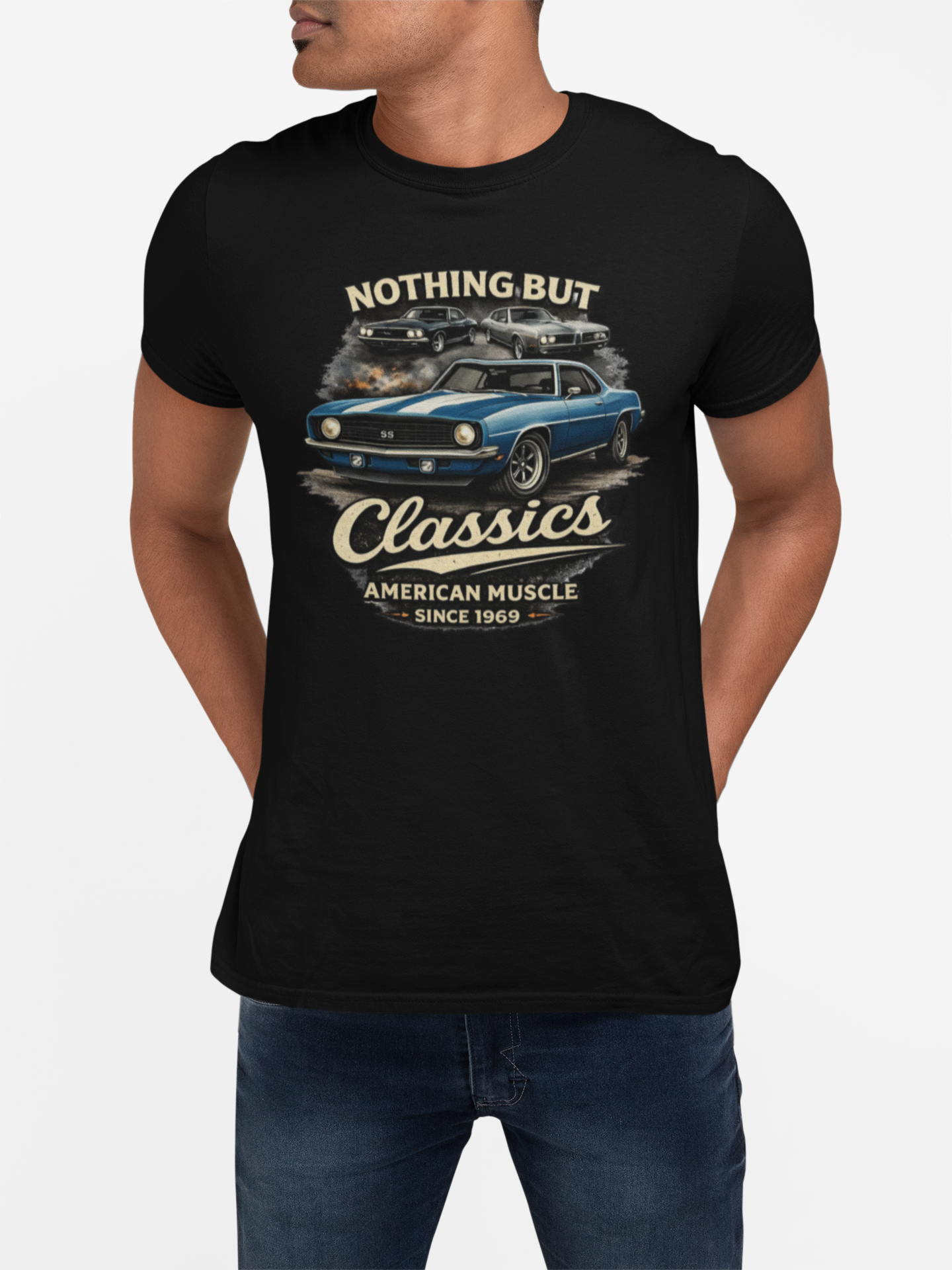 American Muscle Car T-Shirt - Nothing But Classics Since 1969