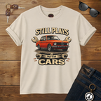 Still Plays With Cars T-Shirt — Classic BMW Graphic Tee