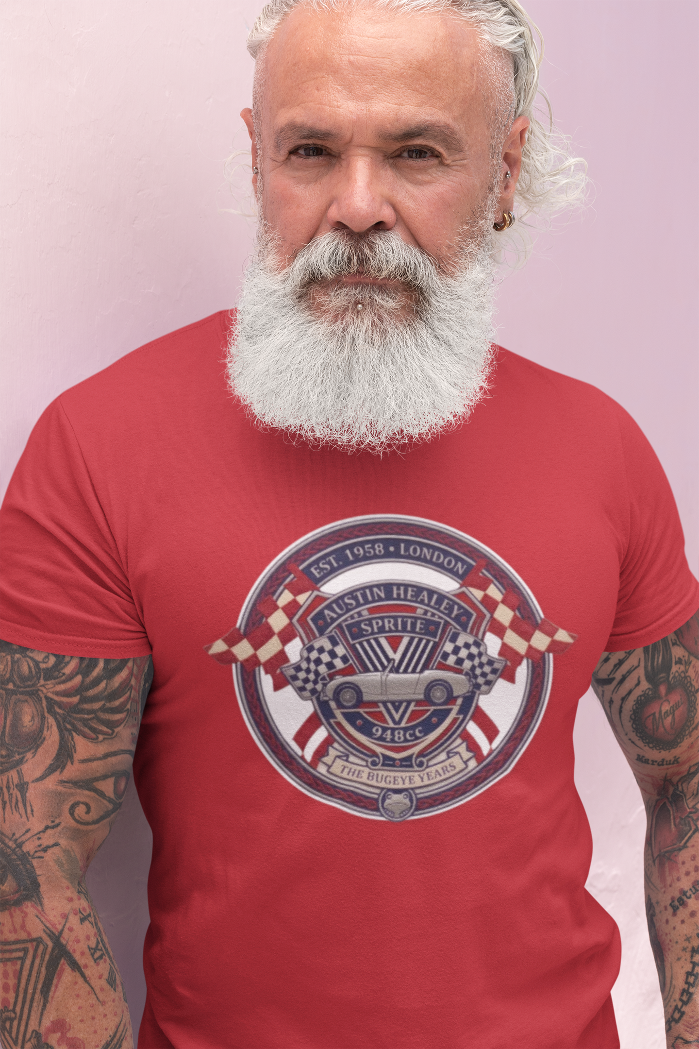 Classic Vintage Austin-Healey Sprite Racing Tee