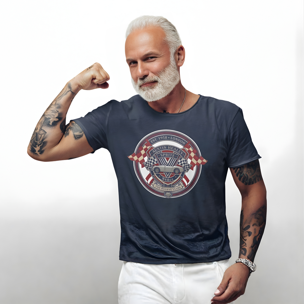 Classic Vintage Austin-Healey Sprite Racing Tee