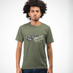 Air & Fuel Twin Carb Power T-Shirt - Engine Illustration Tee