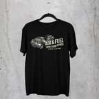 Air & Fuel Twin Carb Power T-Shirt - Engine Illustration Tee
