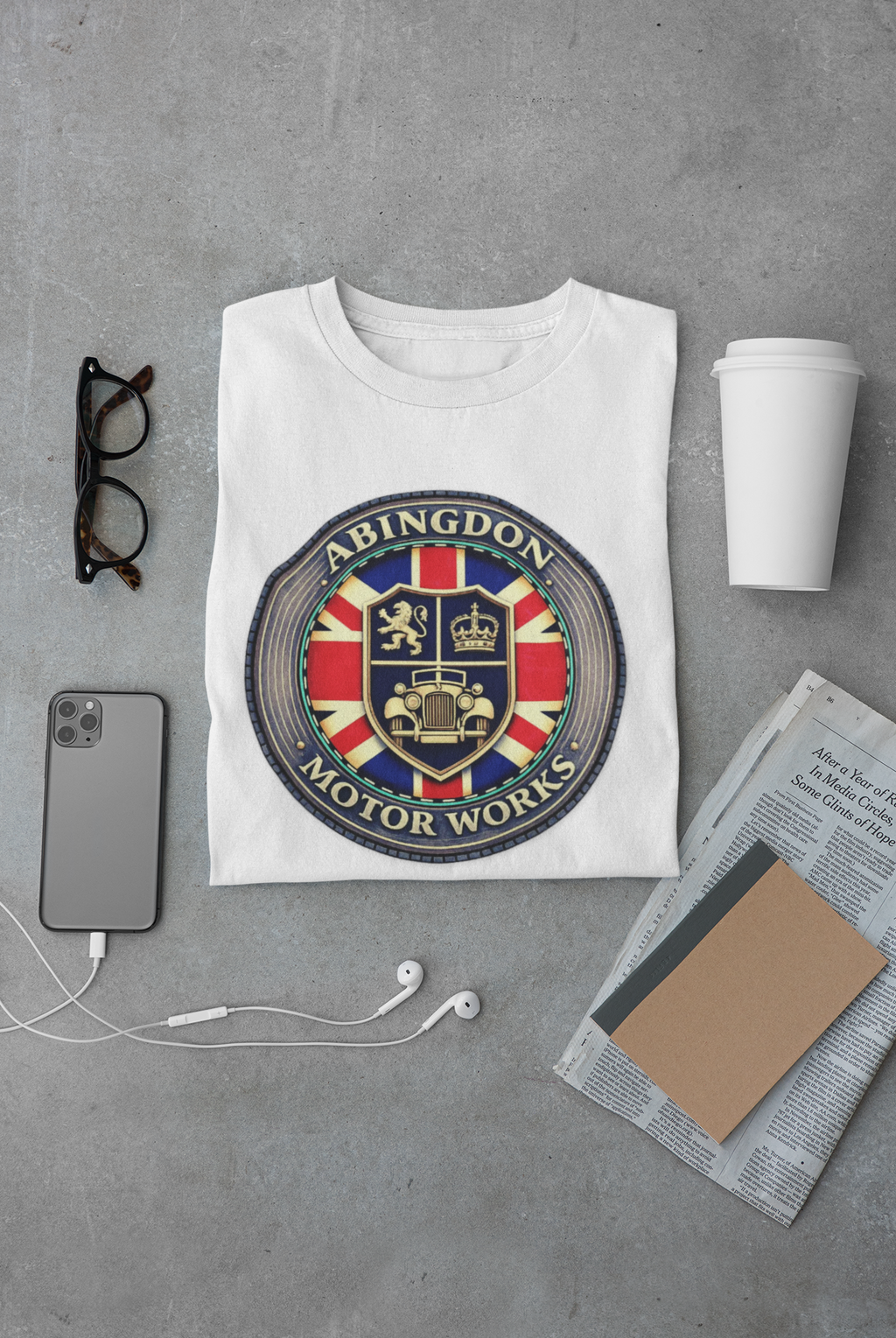 Abingdon Motor Works T-Shirt – British Heritage Tee