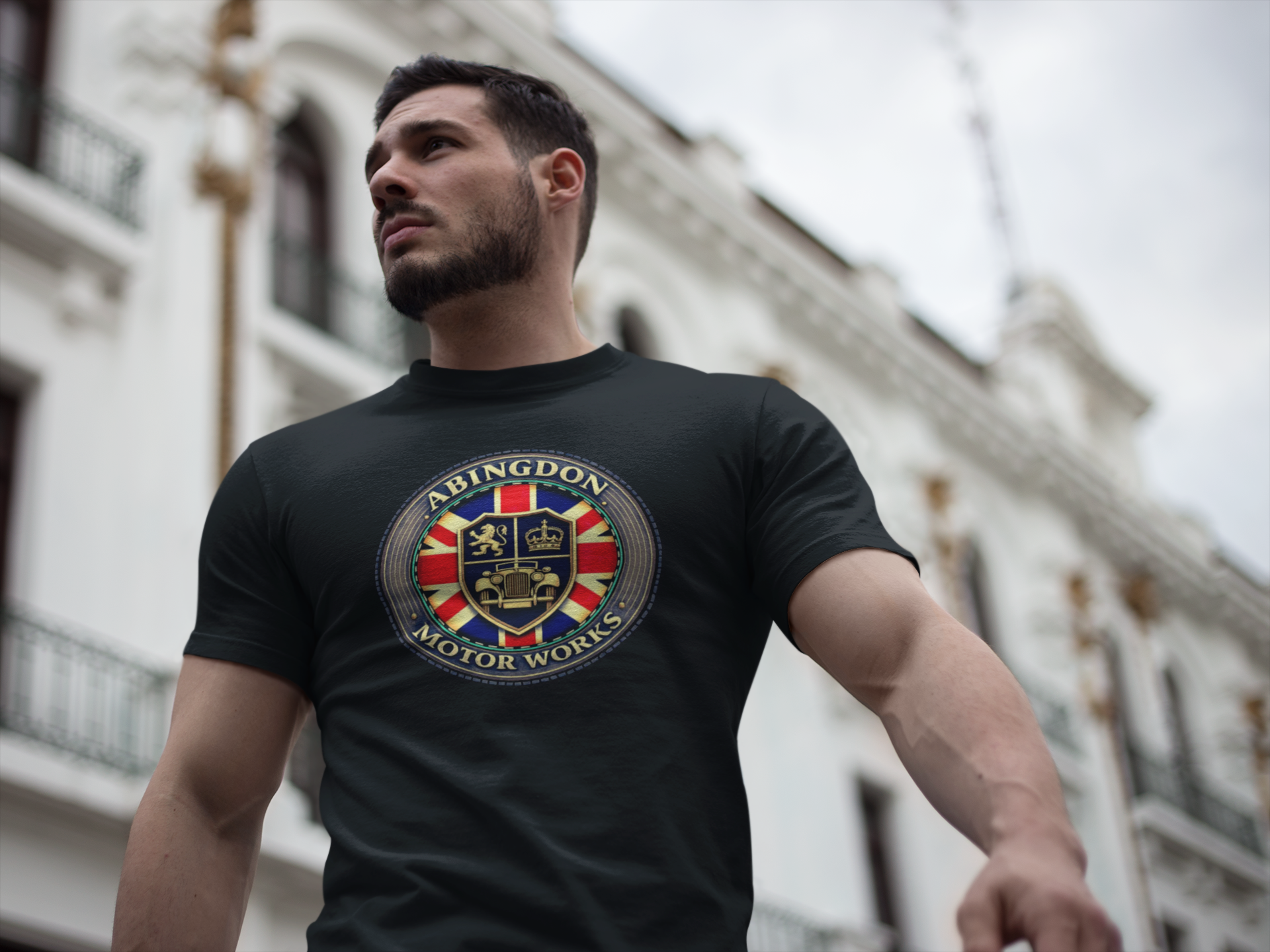 Abingdon Motor Works T-Shirt – British Heritage Tee